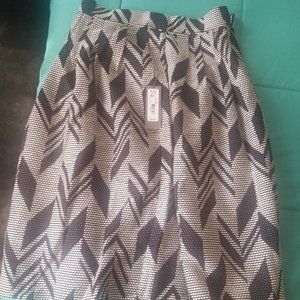 Eva Mendes Multi colored Midi Skirt